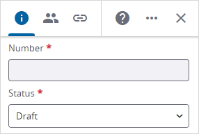 Draft workflow status